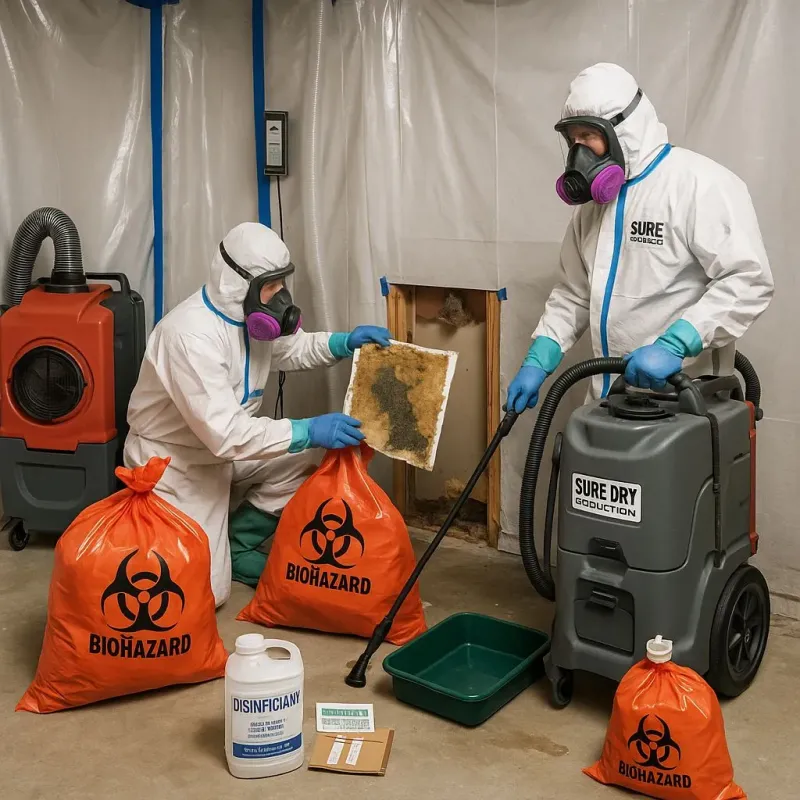 Contaminated Water Handling Protocols process in Ladonia, AL
