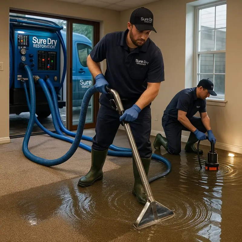Water Extraction and Removal process in Ladonia, AL